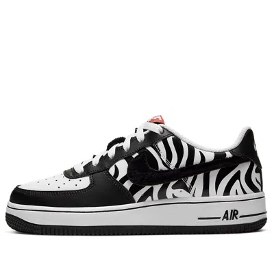 Nike (gs)  Air Force 1 Low 'zebra Print' In Multi