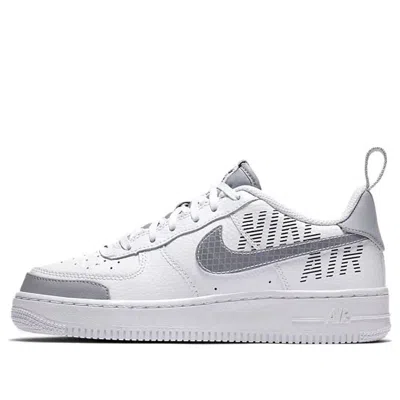 Nike (gs)  Air Force 1 Lv8 2 'white Wolf Grey'