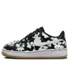 Nike (gs)  Air Force 1 Lv8 'black White Flowers'