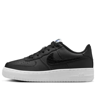 Nike (gs)  Air Force 1 Lv8 'black White' In Multi