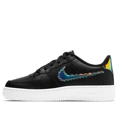 Nike (gs)  Air Force 1 Lv8 'digital Swoosh - Black'