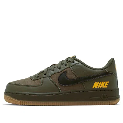 Nike (gs)  Air Force 1 Lv8 Gore-tex 'olive' In Green