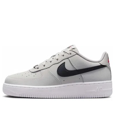 Nike (gs)  Air Force 1 Lv8 'light Iron Ore White Black' In Multi