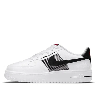 Nike (gs)  Air Force 1 Lv8 'mesh Pocket - White'