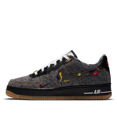 Nike (gs)  Air Force 1 Lv8 'remix Black' In Multi