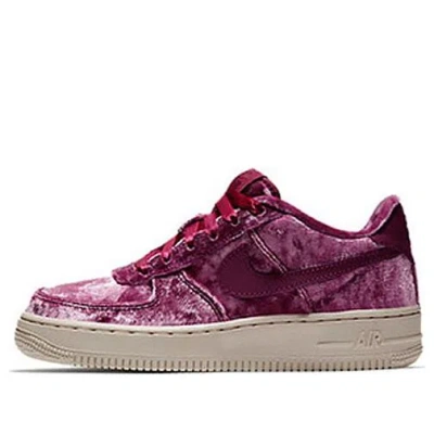 Nike (gs)  Air Force 1 Lv8 'tea Berry' In Red