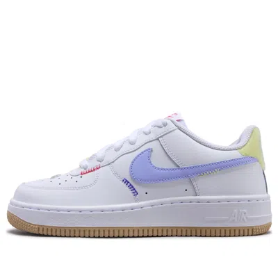 Nike (gs)  Air Force 1 Lv8 'white Aluminum' In Multi
