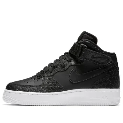 Nike (gs)  Air Force 1 Mid 'black Snake' In Multi