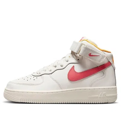 Nike (gs)  Air Force 1 Mid Le 'sail Sea Coral'