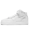 Nike (gs)  Air Force 1 Mid Le 'triple White'
