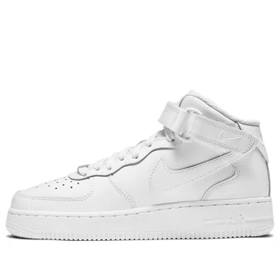 Nike (gs)  Air Force 1 Mid Le 'triple White'
