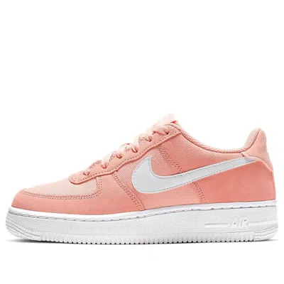 Nike (gs)  Air Force 1 Pe 'coral Stardust' In Pink