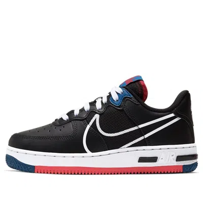 Nike (gs)  Air Force 1 React Su 'black Gym Red'