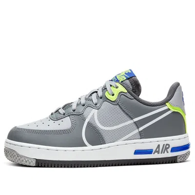 Nike (gs)  Air Force 1 React 'wolf Grey'