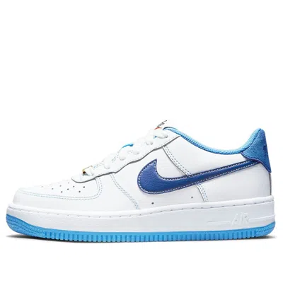 Nike (gs)  Air Force 1 S50 'white University Blue'