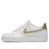 Nike (gs)  Air Force 1 'summit White Gold' In White