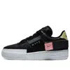 Nike (gs)  Air Force 1 Type 'black Zinnia'