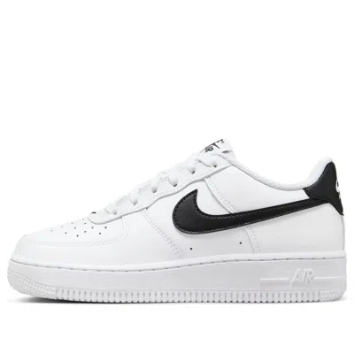 Nike (gs)  Air Force 1 'white Black'