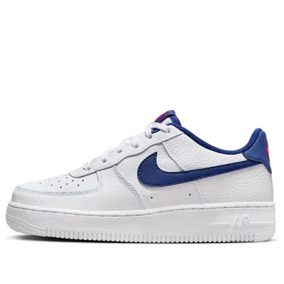 Nike (gs)  Air Force 1 'white Deep Royal'