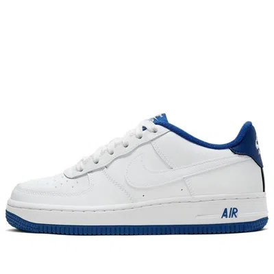 Nike (gs)  Air Force 1 'white Deep Royal Blue'