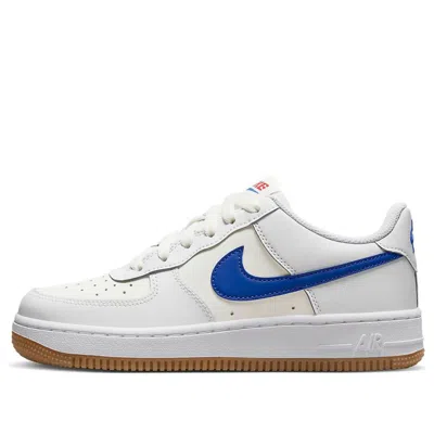 Nike (gs)  Air Force 1 'white Game Royal Gum' In Multi