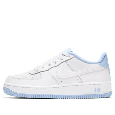 Nike (gs)  Air Force 1 'white Hydrogen Blue'