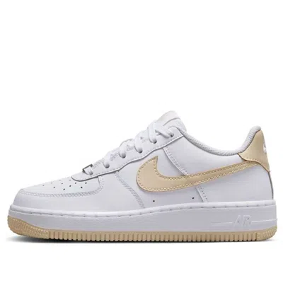 Nike (gs)  Air Force 1 'white Light Khaki'