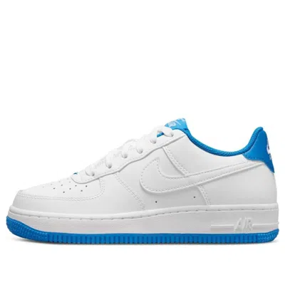 Nike (gs)  Air Force 1 'white Light Photo Blue' In Multi