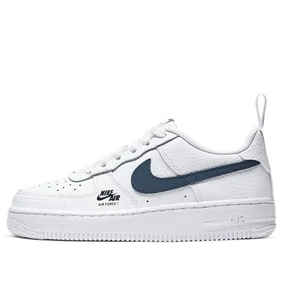 Nike (gs)  Air Force 1 'white Obsidian'