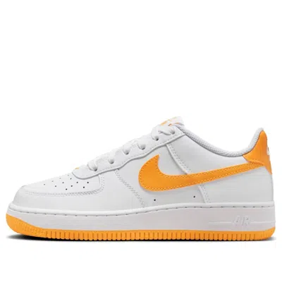 Nike (gs)  Air Force 1 'white University Gold'