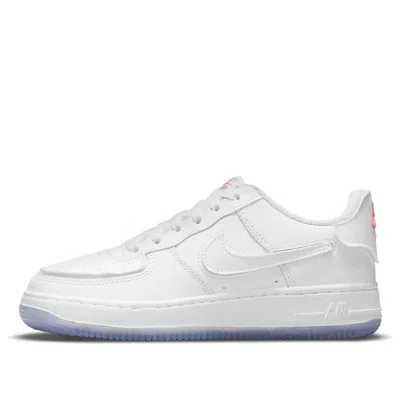 Nike (gs)  Air Force 1/1 'white Purple Pulse'