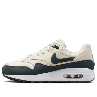 Nike (gs)  Air Max 1 'pale Ivory White Bicoastal Vintage Green' In Multi