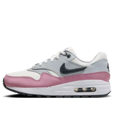 NIKE (GS) NIKE AIR MAX 1 'SUMMIT WHITE GREY PINK'