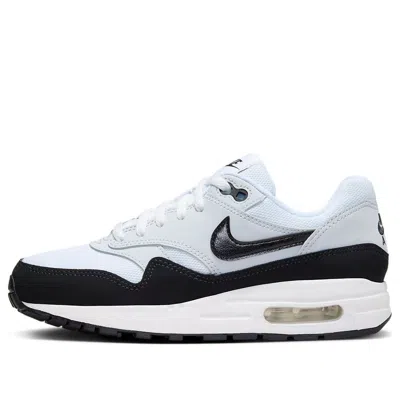 Nike (gs)  Air Max 1 'white Pure Platinum Black' In Multi