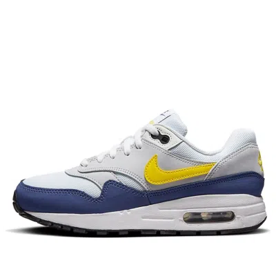 Nike (gs)  Air Max 1 'white Yellow Blue'