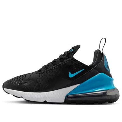 Nike (gs)  Air Max 270 'black Blue Lightning' In Multi