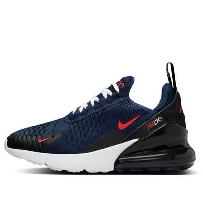 Nike (gs)  Air Max 270 'midnight Navy Picante Red'