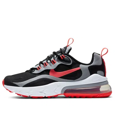 Nike (gs)  Air Max 270 React 'black Red Grey'