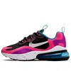 Nike Air Max 270 React "hyper Pink/vivid Purple" Sneakers In Multi