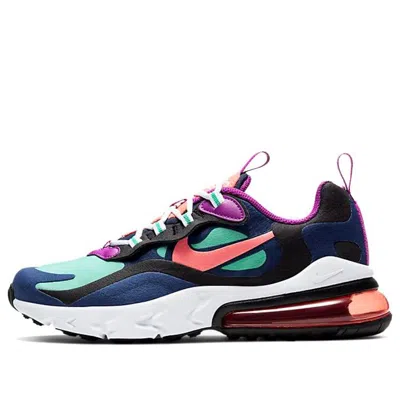 Nike (gs)  Air Max 270 React 'kinetic Green Blue Ember' In Multi