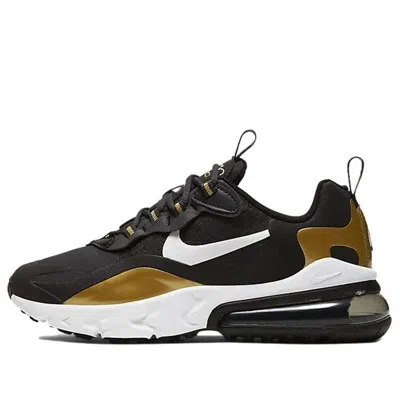 Nike (gs)  Air Max 270 React 'metallic Gold' In Multi