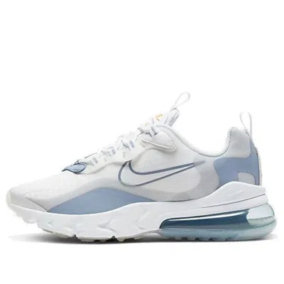 Nike (gs)  Air Max 270 React Se 'white Indigo Fog' In Blue