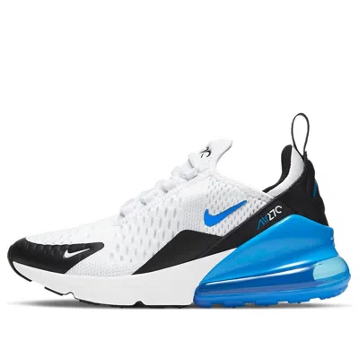 Nike (gs)  Air Max 270 'white Signal Blue' In Multi