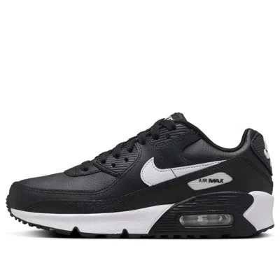Nike (gs)  Air Max 90 'black White'