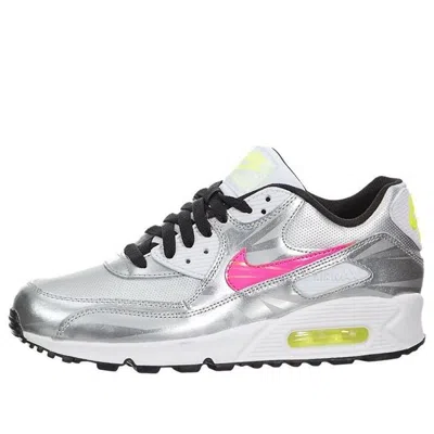 Nike (gs)  Air Max 90 Fb 'metallic Silver Hyper Pink'