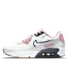 Nike (gs)  Air Max 90 Leather Se 'white Pink Glaze' In Multi