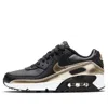 Nike (gs)  Air Max 90 Ltr 'black Metallic Gold Star'