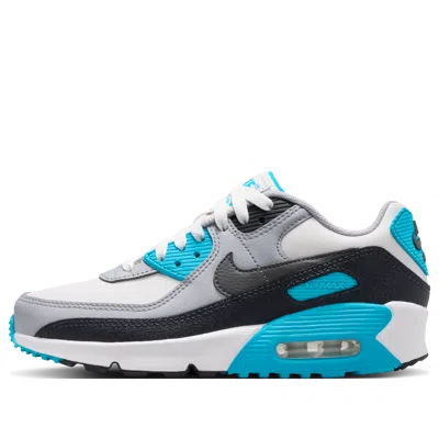 Nike (gs)  Air Max 90 Ltr 'platinum Tint Blue Lightning' In Multi