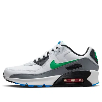 Nike (gs)  Air Max 90 Ltr 'white Cool Grey Green' In Multi