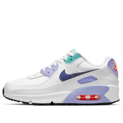 Nike (gs)  Air Max 90 Se 2 'white Dark Purple Dust'